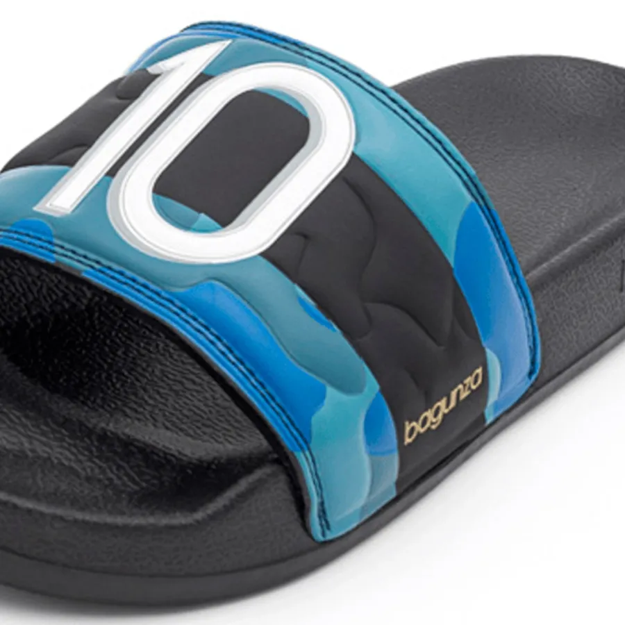 Imagen 3 de 4 de Ojotas Bagunza Mess10 Suplente-NEGRO/AZUL