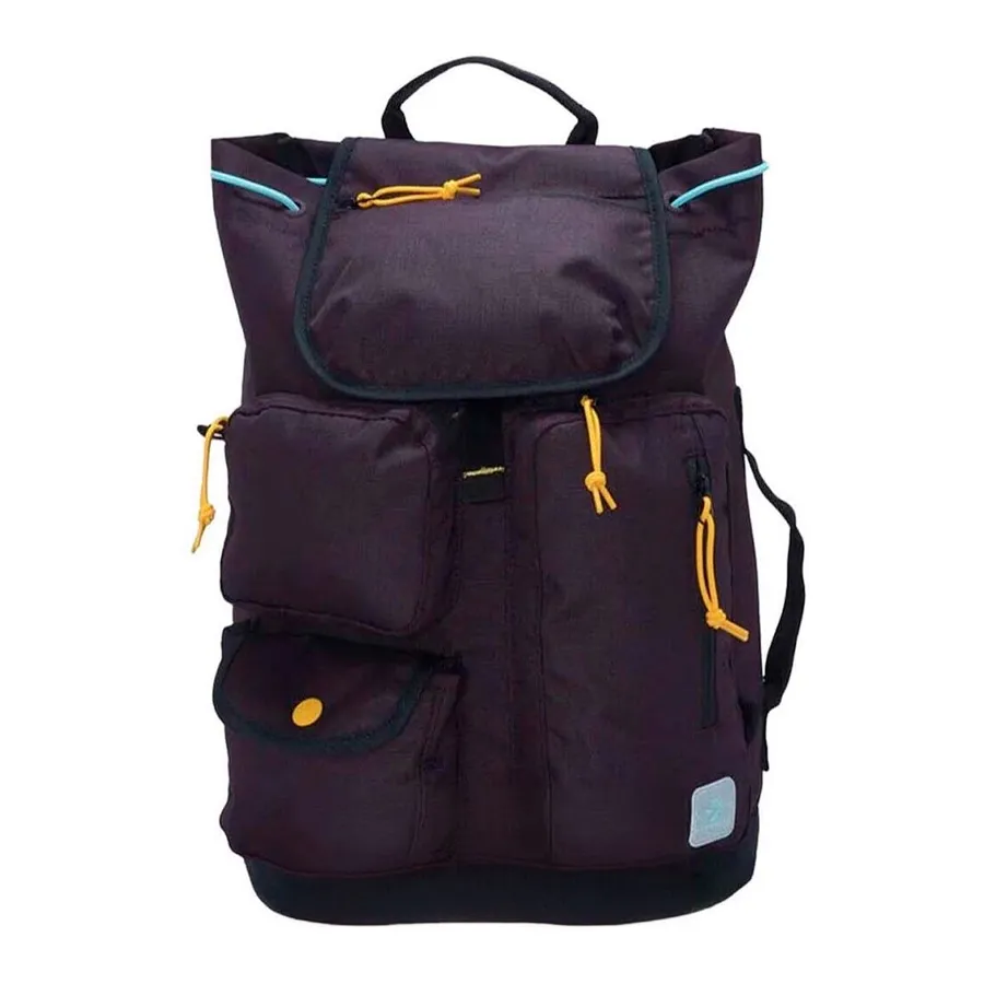 Imagen 0 de 2 de Mochila Converse Rucksackblack-UVA/AMARILLO/NEGRO