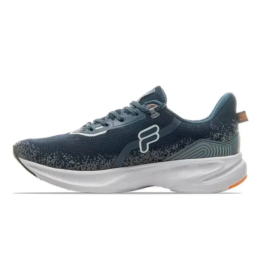 Imagen 2 de 6 de Zapatillas Fila Outfield-MARINO/PLATA/NARANJA