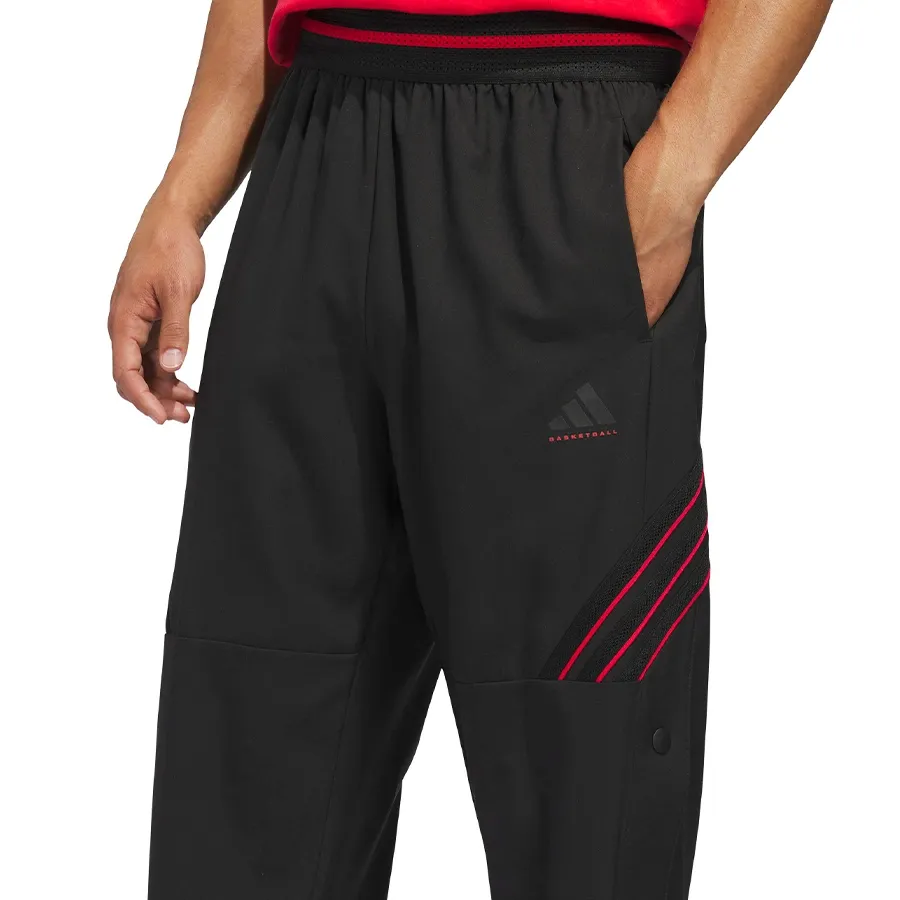 Imagen 3 de 5 de Pantalón adidas Crazylite-NEGRO/ROJO