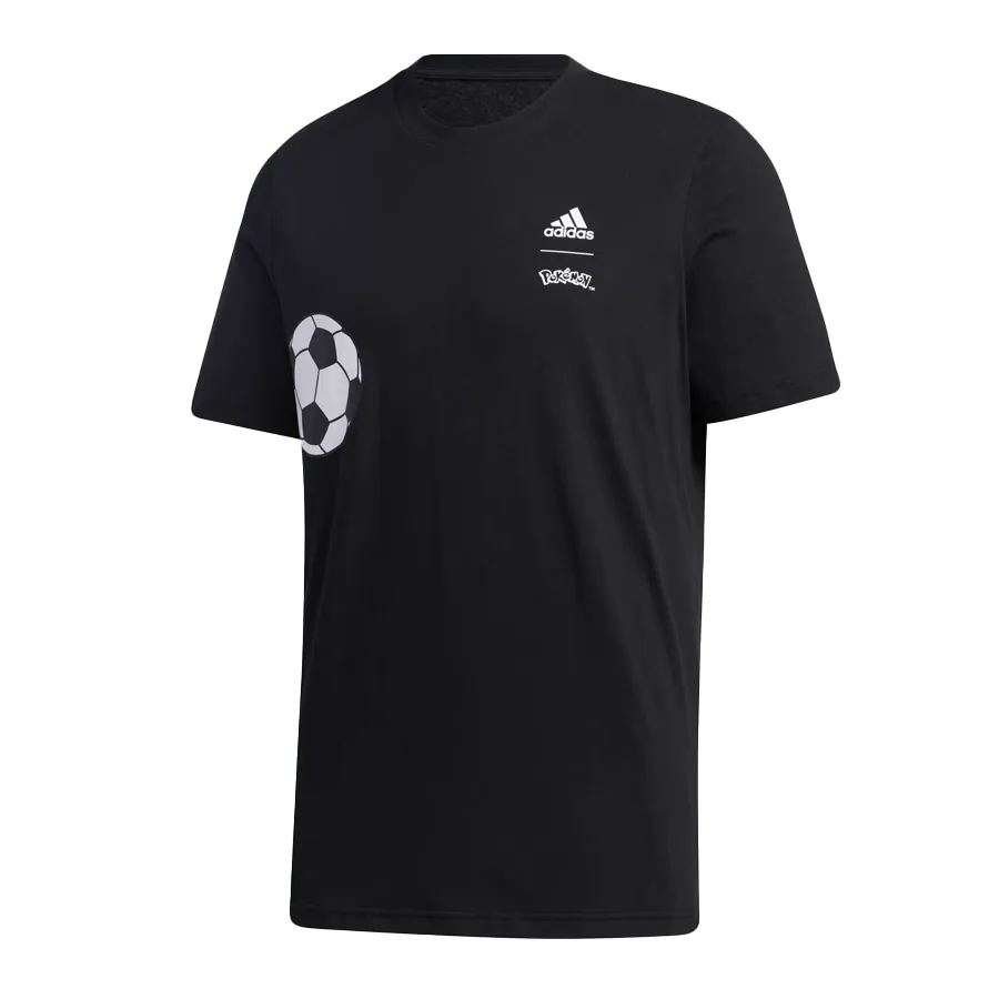 Imagen 1 de 2 de Remera adidas Pokemon-NEGRO/BLANCO