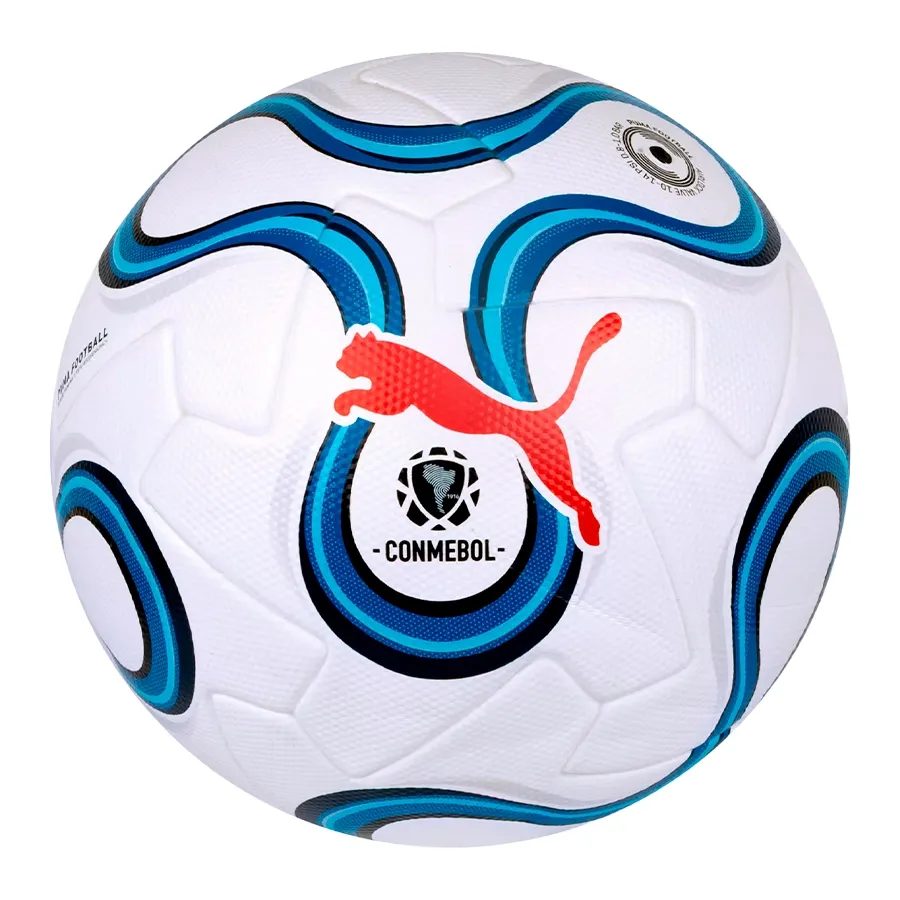Imagen 0 de 2 de Pelota Puma Cumbre Conmebol-BLANCO/CELESTE/ROJO