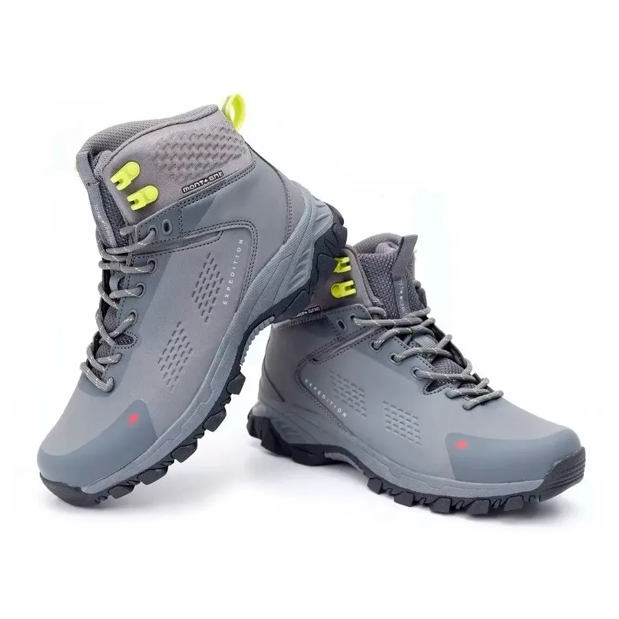 Imagen 3 de 4 de Zapatillas Montagne Bota Trekking Expedition-GRIS