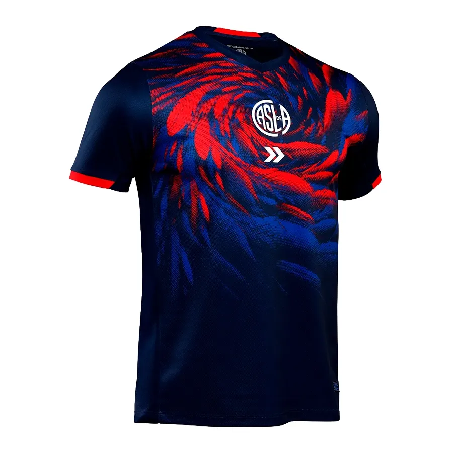 Imagen 1 de 4 de Camiseta Atomik San Lorenzo Pre Match 25-AZUL/ROJO