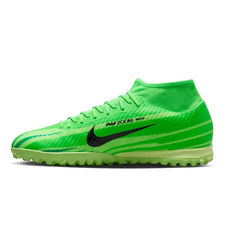 Imagen 2 de 8 de Botines Nike Zoom Superfly 9 Tf-VERDE FLUOR/NEGRO