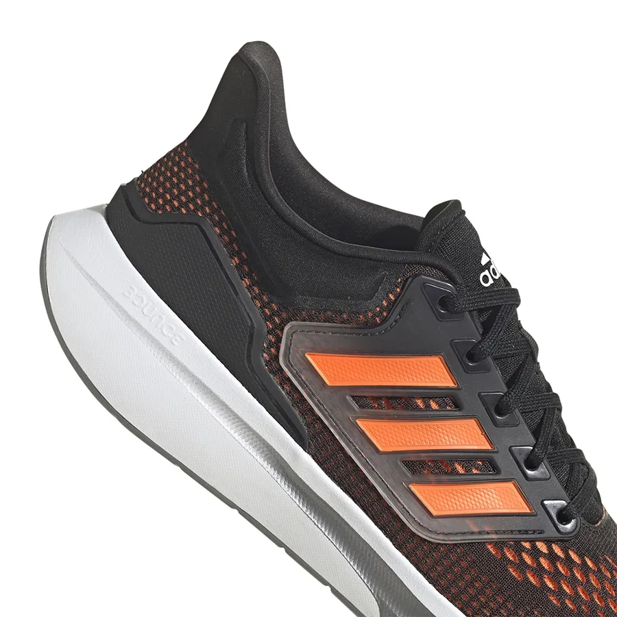 Imagen 3 de 6 de Zapatillas adidas Eq21 Run-NEGRO/NARANJA FLUOR