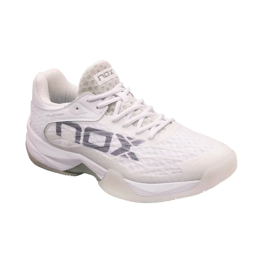 Imagen 1 de 5 de Zapatillas Nox At10 Lux-BLANCO/GRIS