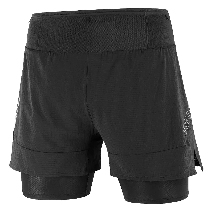 Imagen 3 de 5 de Shorts Salomon Sense Aero 2 in 1-NEGRO