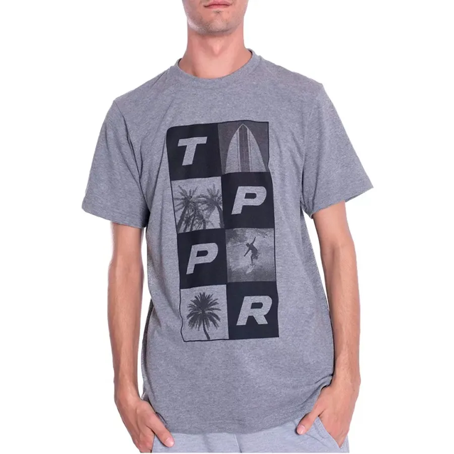 Imagen 0 de 2 de Remera Topper Surf-GRIS