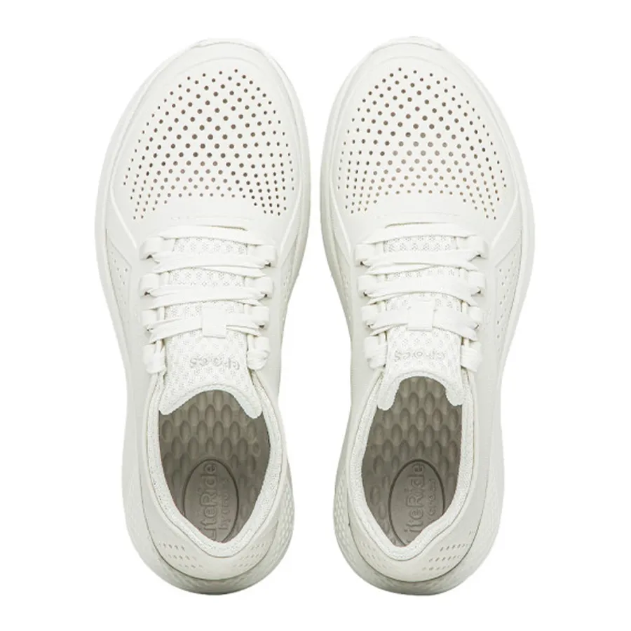 Imagen 2 de 4 de Zapatillas Crocs LiteRide Pacer-GRIS/BLANCO