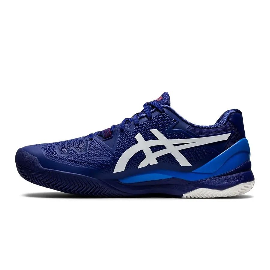 Imagen 3 de 7 de Zapatillas Asics Gel Resolution 8 Clay-MARINO/BLANCO/AZUL FRANCIA