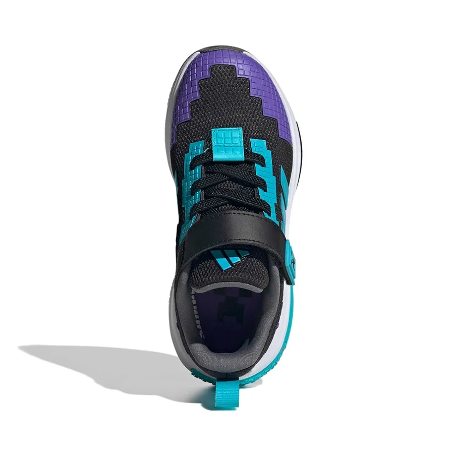 Imagen 4 de 8 de Zapatillas adidas Minecraft Pro El C-NEGRO/CELESTE/VIOLETA