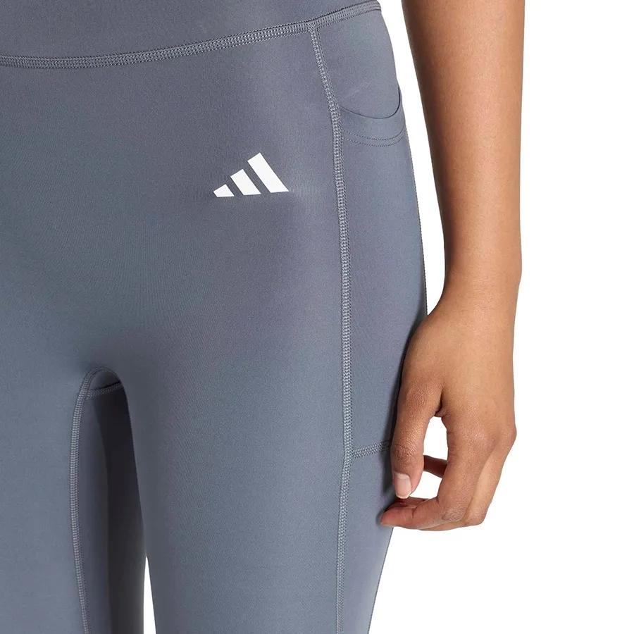 Imagen 2 de 5 de Calza adidas Optime Essentials 7/8-GRIS