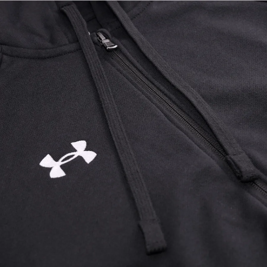 Imagen 3 de 4 de Campera Under Armour Rival Fleece-NEGRO/BLANCO