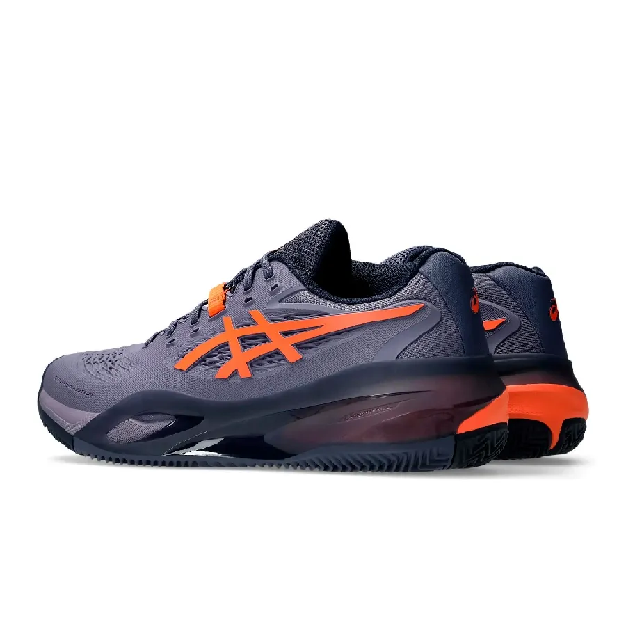 Imagen 3 de 6 de Zapatillas Asics Gel-Resolution X Clay-GRAFITO/NARANJA FLUOR