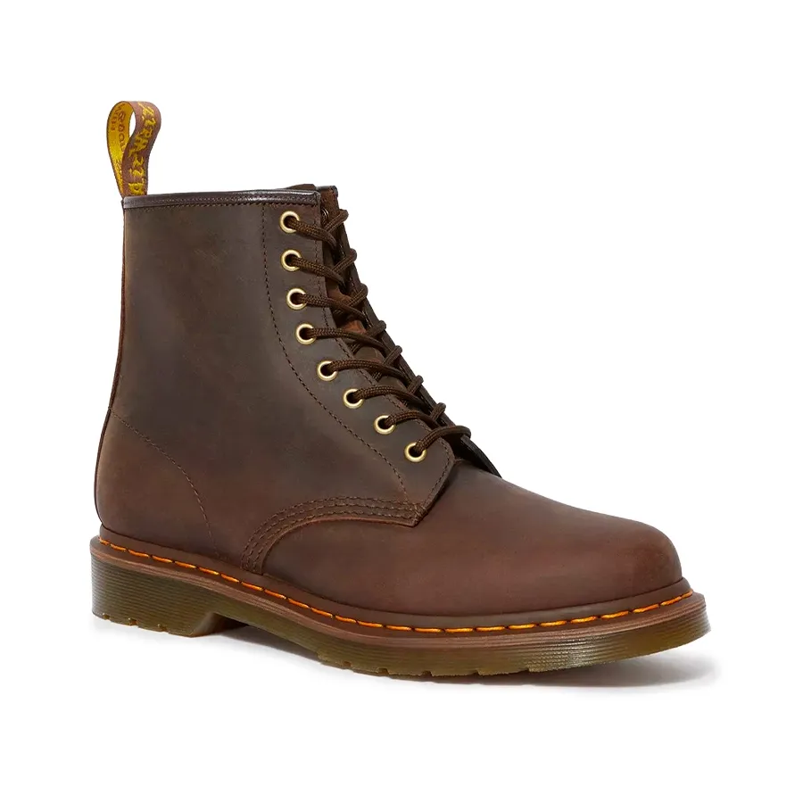 Imagen 1 de 8 de Botas Dr Martens 1460 Bex Crazy Horse-MARRON