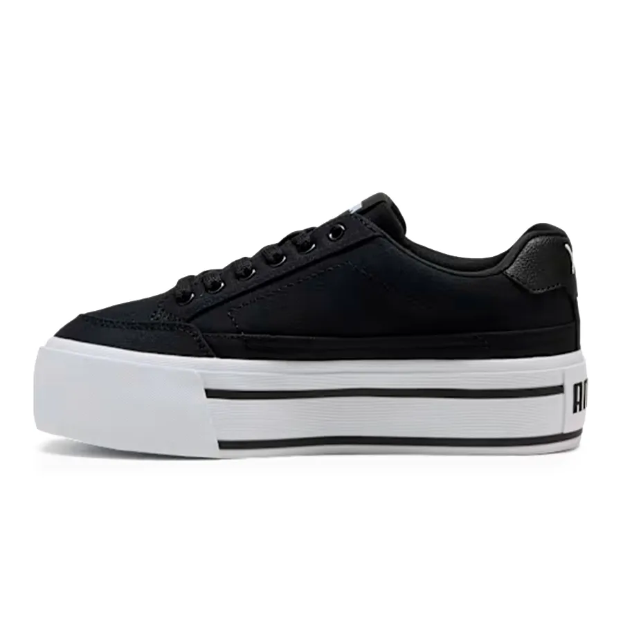 Imagen 2 de 7 de Zapatillas Puma Court Classic Vulc Platform-NEGRO/BLANCO