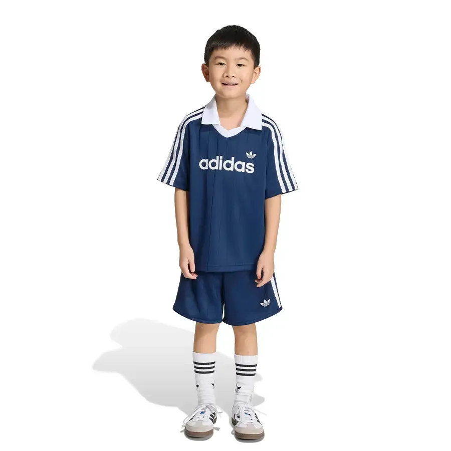 Imagen 0 de 7 de Conjunto adidas originals Polo Pinstripe-MARINO/BLANCO
