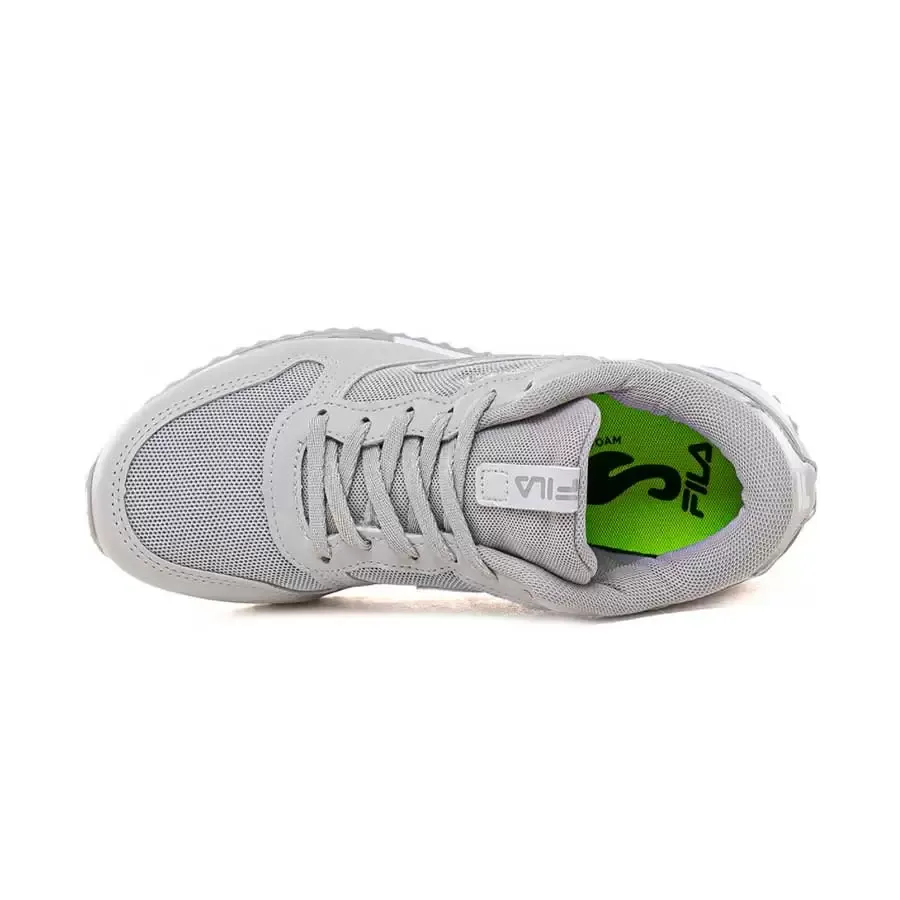 Imagen 2 de 5 de Zapatillas Fila Euro Jogger Sport W-GRIS/PLATA/BLANCO