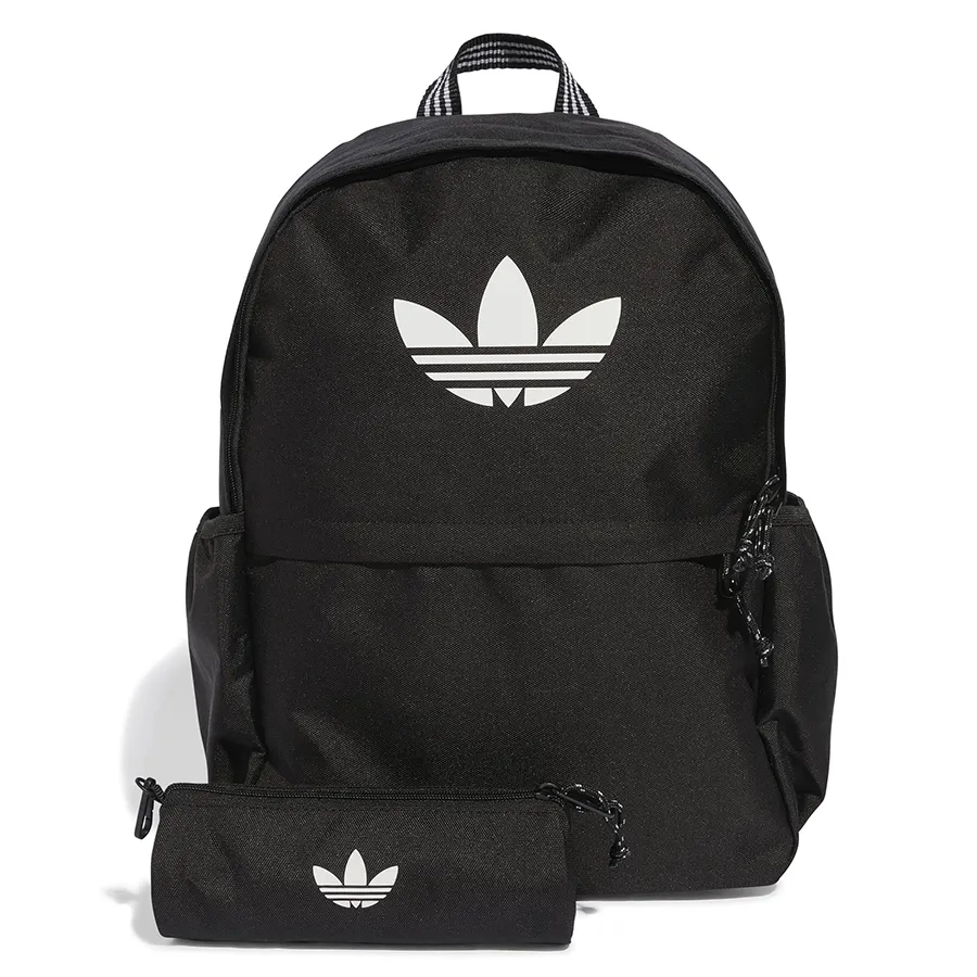 Imagen 0 de 5 de Mochila Adidas Con Cartuchera-NEGRO/BLANCO