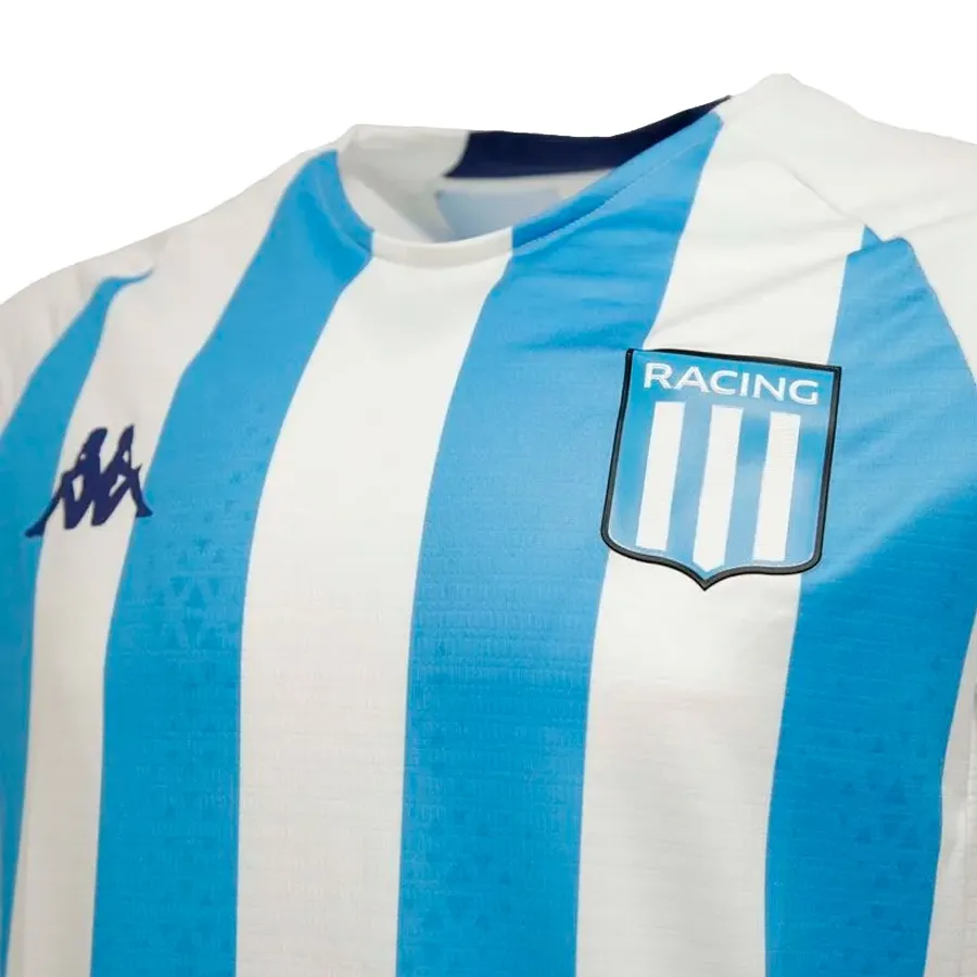 Imagen 3 de 4 de Camiseta Kappa Kombat Home Racing 23-CELESTE/BLANCO