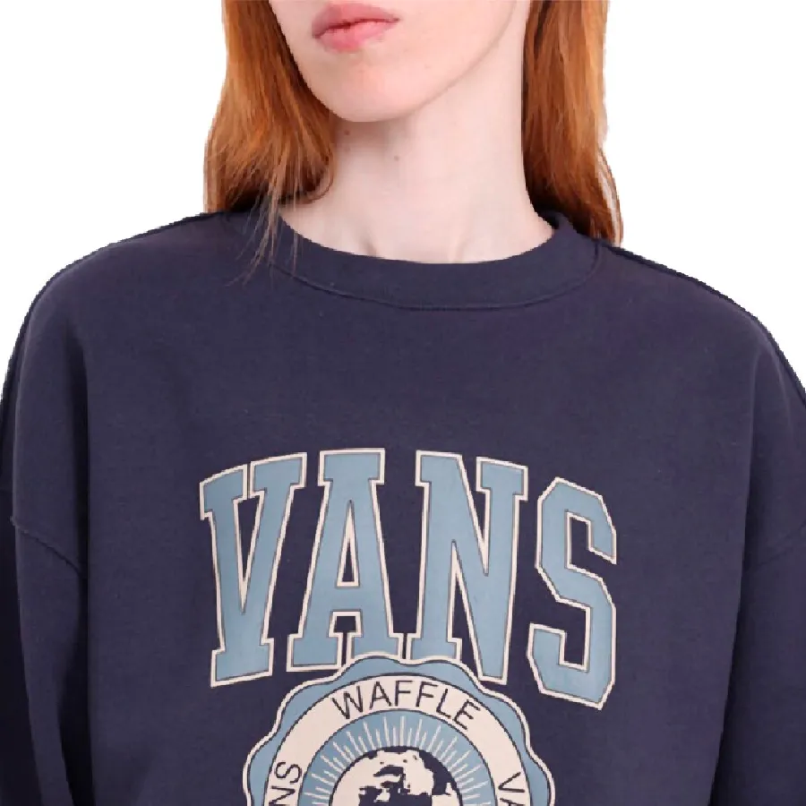 Imagen 2 de 3 de Buzo Vans Iinter V Oversized-MARINO/GRIS