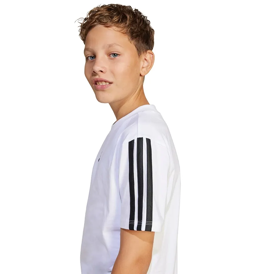 Imagen 4 de 5 de Remera adidas Essentials Kids Tee-BLANCO