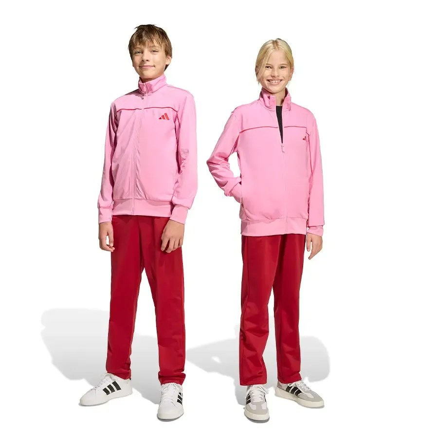 Imagen 1 de 8 de Conjunto adidas Deportivo de Tricor-ROSA/ROJO