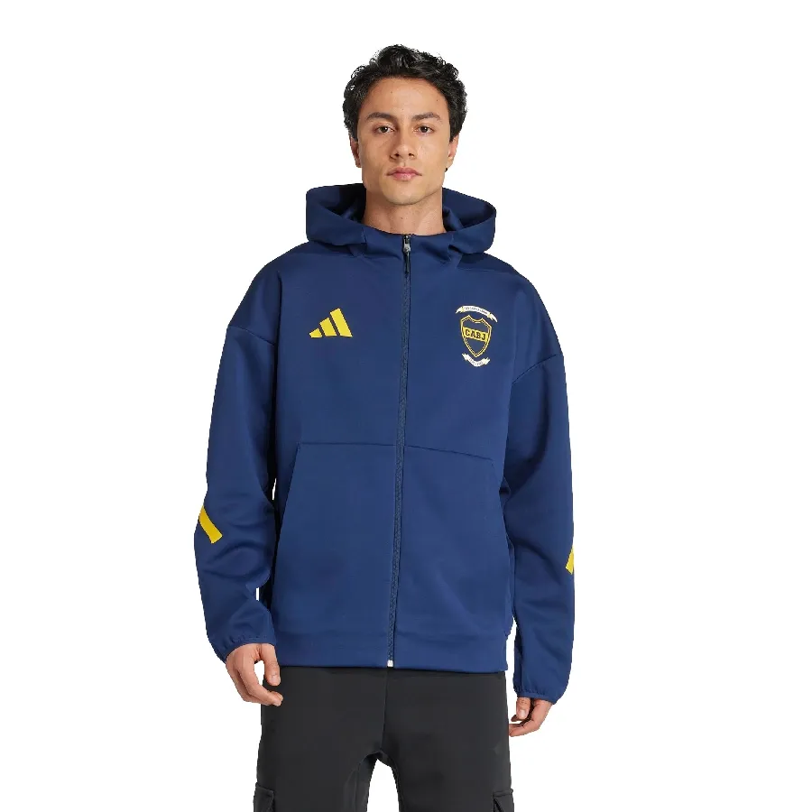 Imagen 0 de 5 de Campera adidas Z.N.E. Boca Juniors 25-MARINO/AZUL