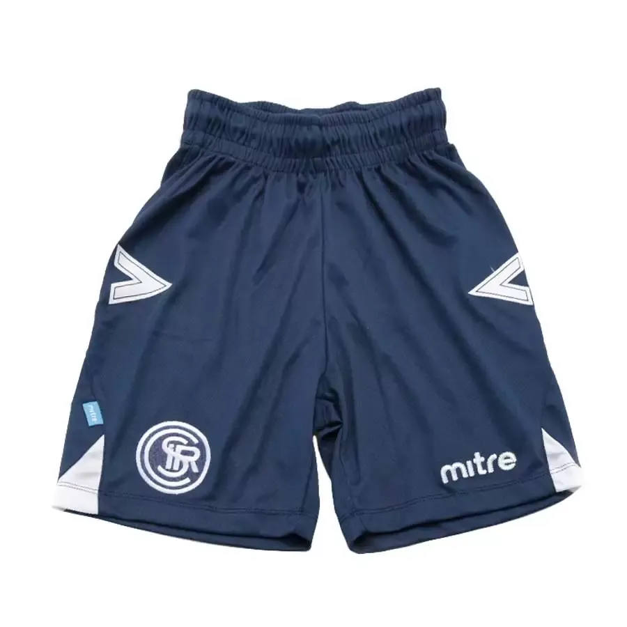 Imagen 0 de 2 de Shorts Mitre Oficial Junior Independiente Rivadavia-AZUL/BLANCO