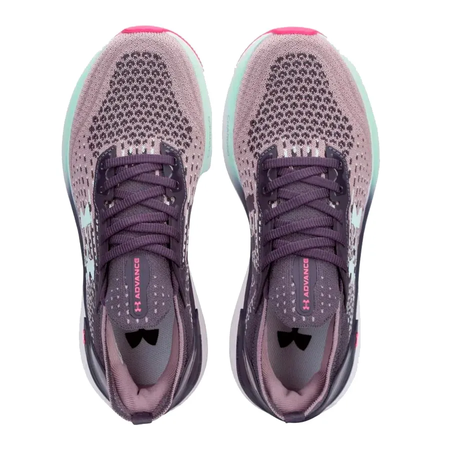 Imagen 2 de 4 de Zapatillas Under Armour Charged Advance-LILA/BLANCO