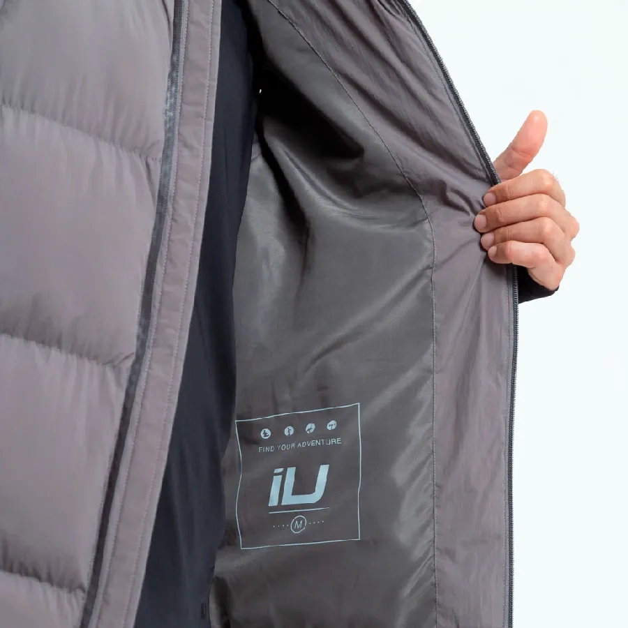 Imagen 3 de 5 de Chaleco Iu Sport CrinkleQuilt Puffer-GRIS