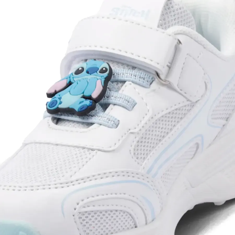Imagen 3 de 4 de Zapatillas Footy Stitch-BLANCO/CELESTE