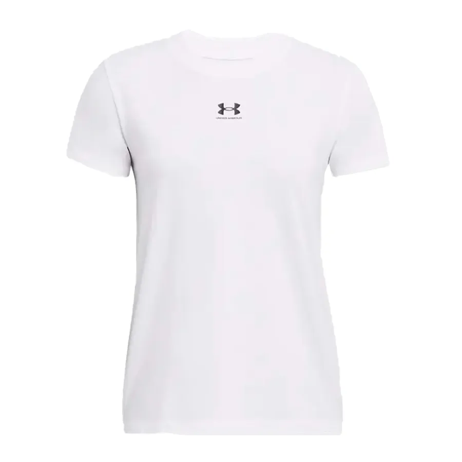 Imagen 2 de 3 de Remera Under Armour Rival Core Ss-BLANCO