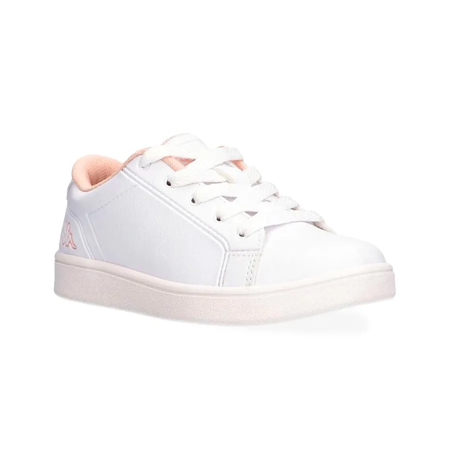 Imagen 2 de 5 de Zapatillas Kappa Colegial II Cordon-BLANCO/ROSA