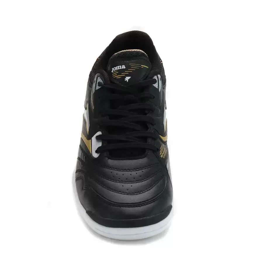 Imagen 1 de 5 de Botines Joma Maxima Futsal V2-NEGRO/DORADO/BLANCO
