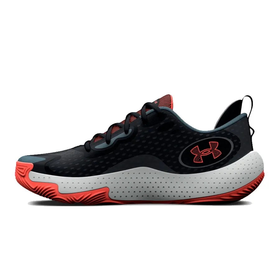 Imagen 2 de 5 de Zapatillas Under Armour Spawn 5-NEGRO/NARANJA
