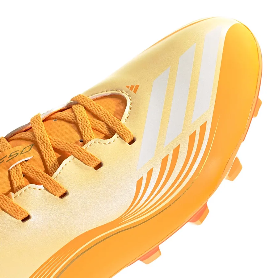 Imagen 5 de 7 de Botines adidas F50 Messi Club Fg-NARANJA/DURAZNO