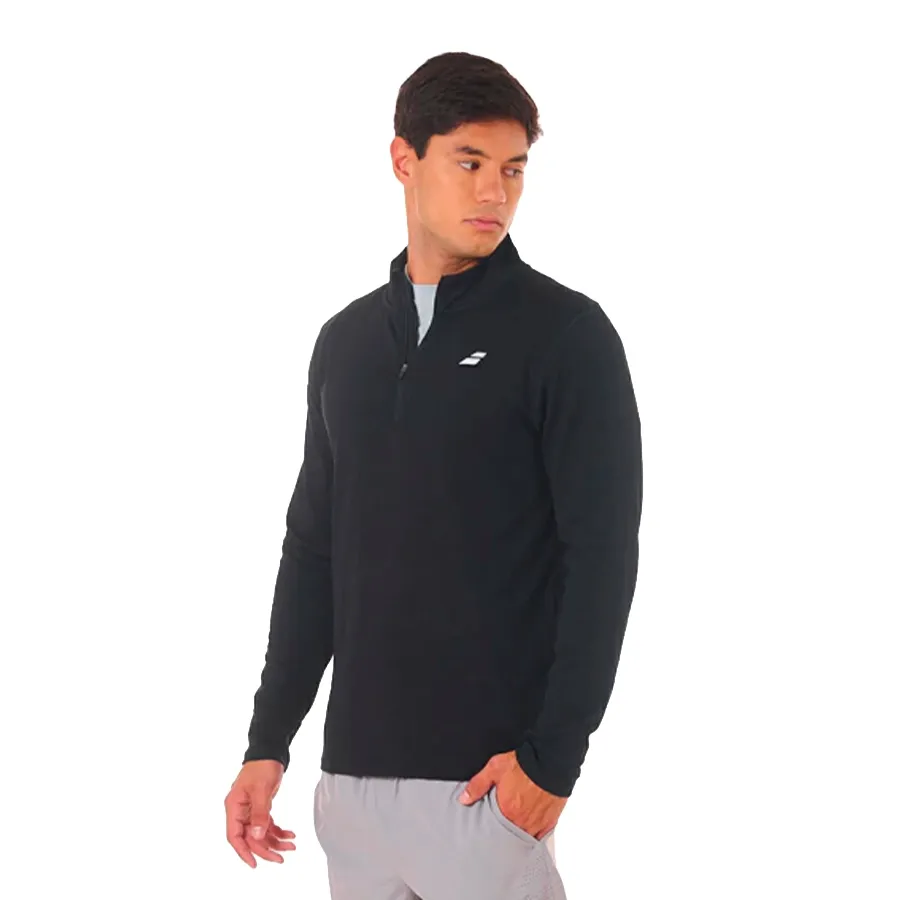 Imagen 1 de 5 de Buzo Babolat Térmico Exercise-NEGRO