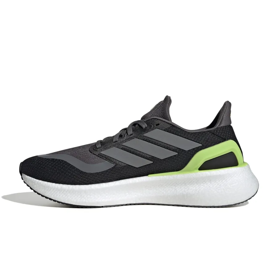 Imagen 2 de 8 de Zapatillas adidas Pureboost 5-GRAFITO/NEGRO/LIMA