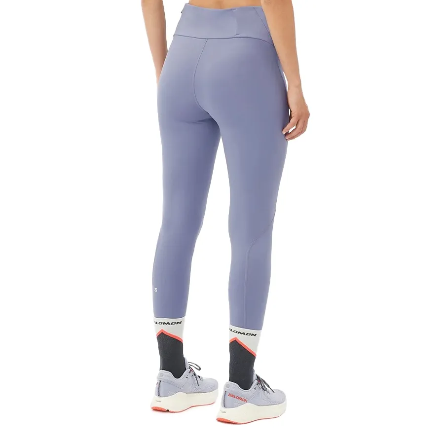 Imagen 1 de 5 de Calza Salomon Shakeout Core Tights 28"-LAVANDA