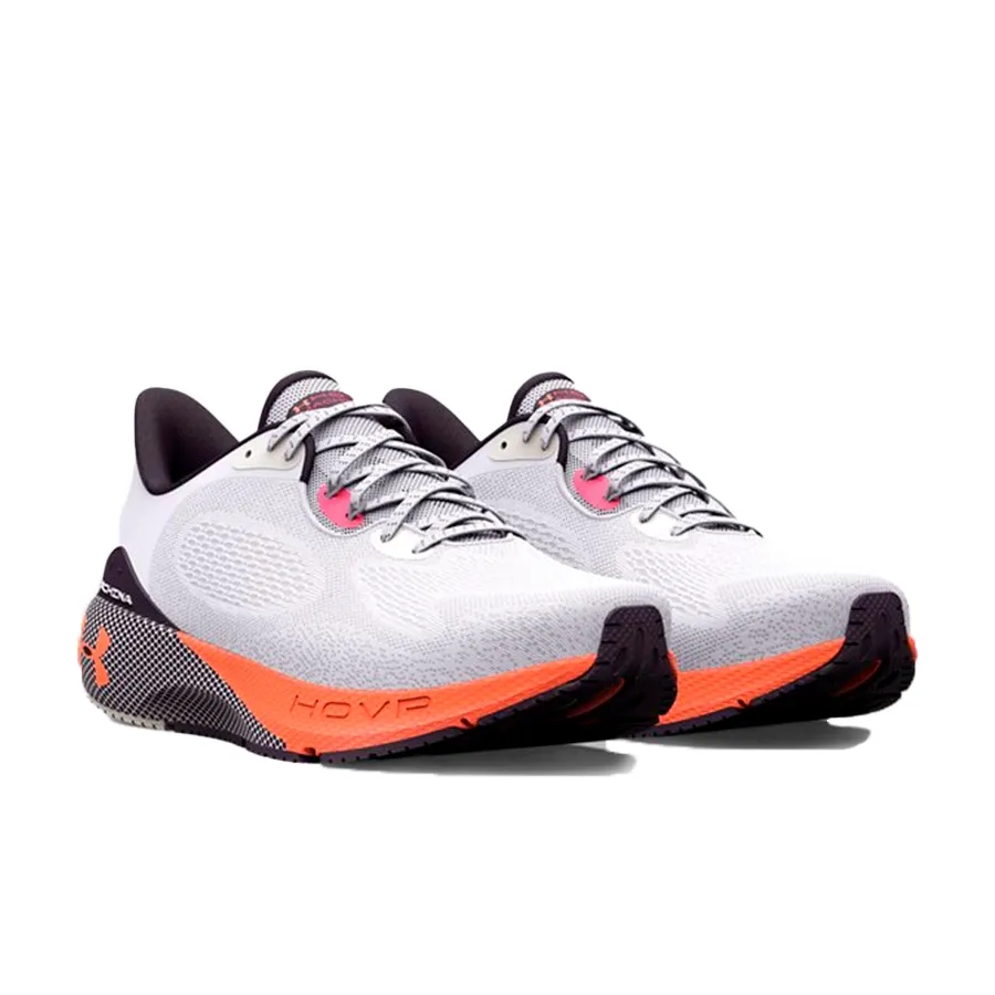 Imagen 1 de 5 de Zapatillas Under Armour Hovr Machina 3-BLANCO/NARANJA