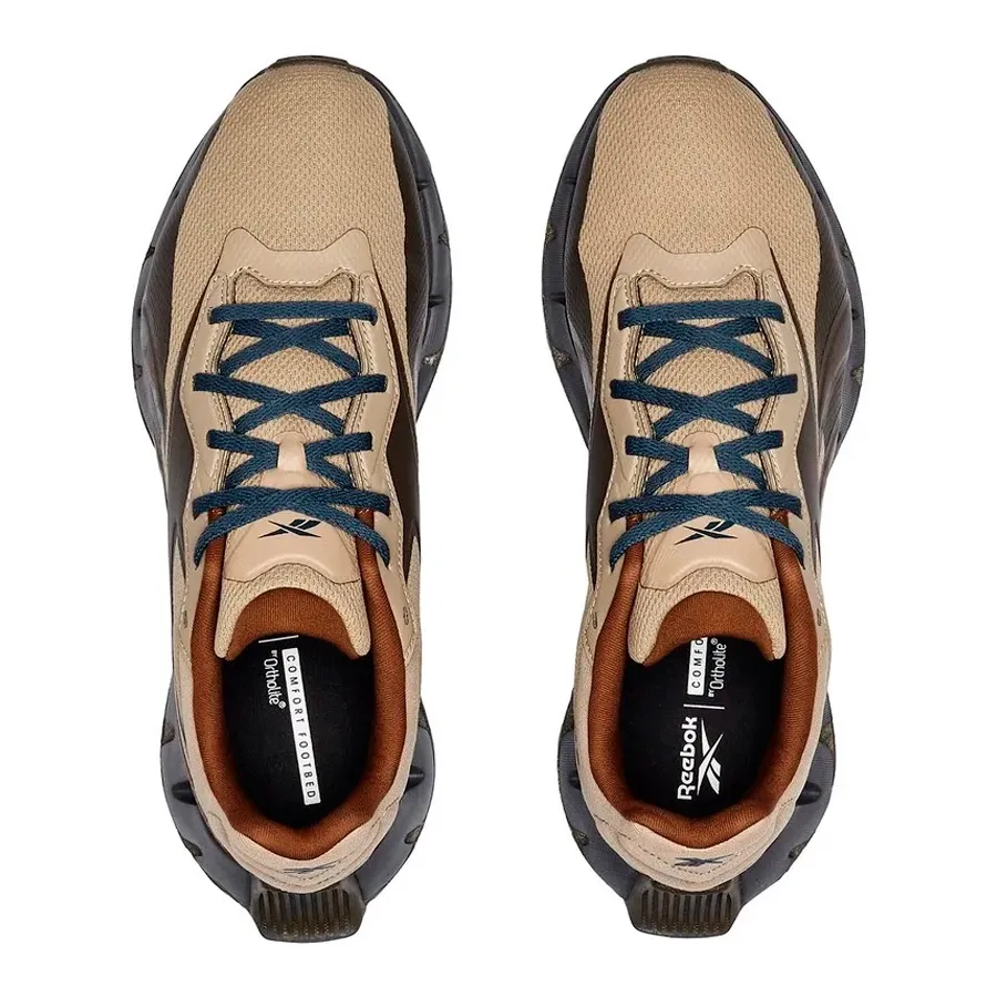 Imagen 2 de 5 de Zapatillas Reebok Zig Dynamica 4 Adventure-BEIGE/MARRON/AZUL