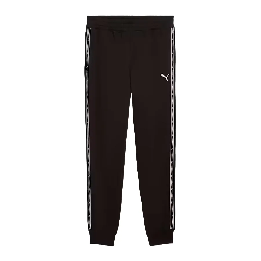 Imagen 2 de 4 de Pantalón Puma Essentials Tape-NEGRO/BLANCO