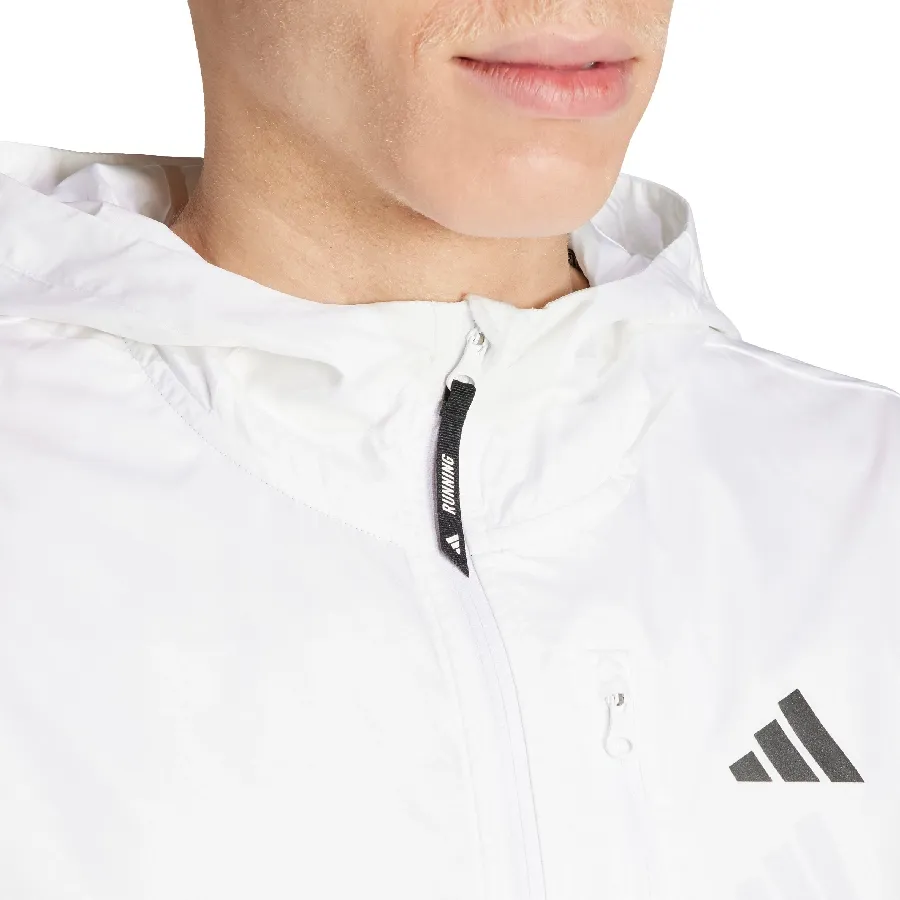 Imagen 3 de 5 de Campera adidas Own the Run-BLANCO