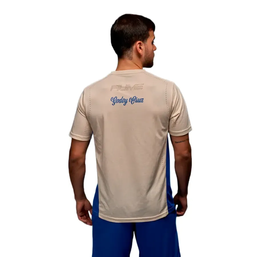 Imagen 1 de 3 de Remera Fiume Sport Godoy Cruz Entrenamiento 26-BEIGE/AZUL