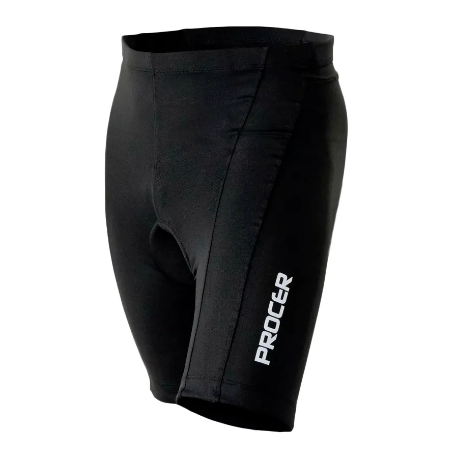 Imagen 1 de 2 de Calza Procer Ciclismo Con Banda-NEGRO