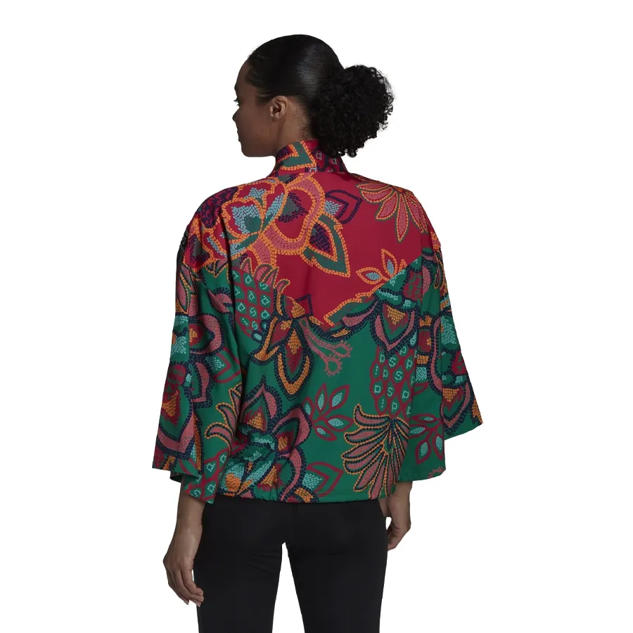 Imagen 5 de 6 de Campera adidas Farm Rio-VERDE/ROJO/ROSA