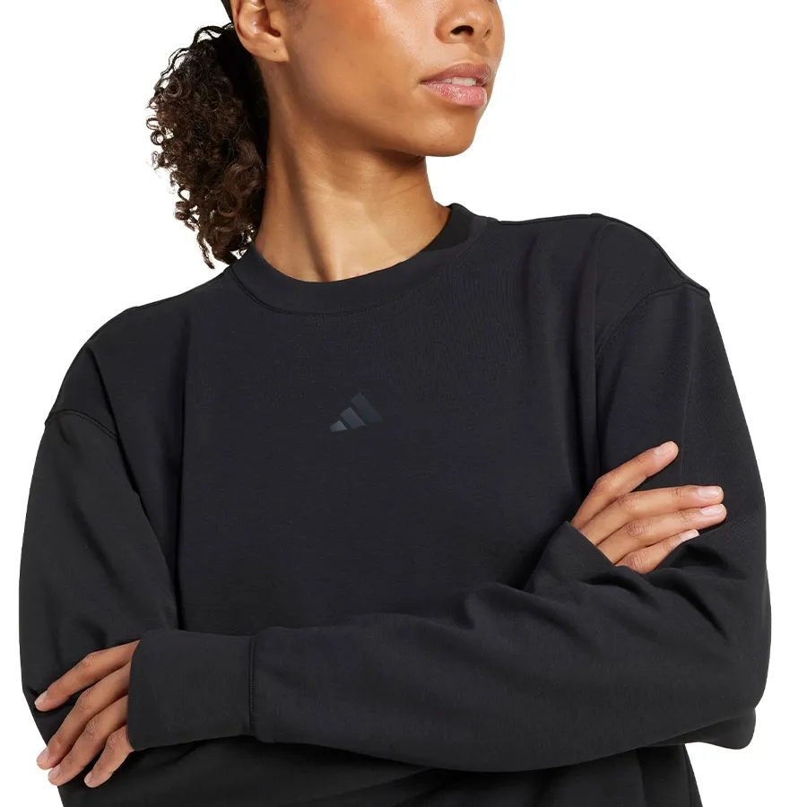 Imagen 3 de 5 de Buzo adidas Designed For Training Knit-NEGRO