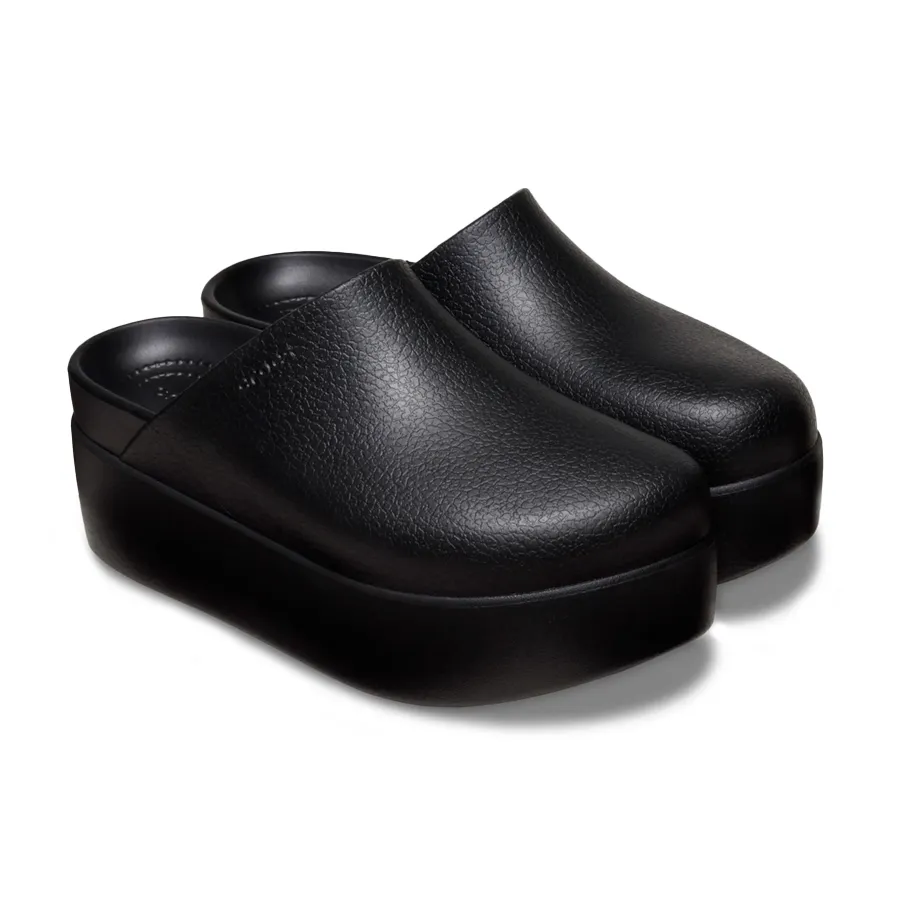 Imagen 2 de 6 de Sandalias Crocs Dylan Plarform Clog-NEGRO